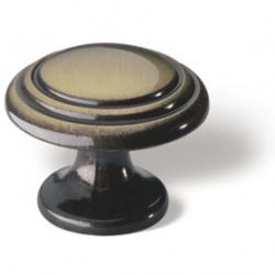 buton bronz antic-cu inele